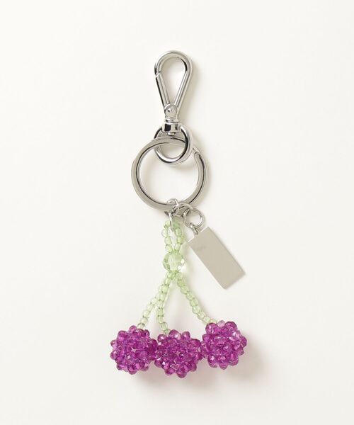 MM6 Maison Margiela(エムエムシックス メゾン マルジェラ)の「CHERRIES SA6UA0013(ネックレス・メンズ・パープル・FREE)」の2枚目の写真