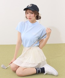 RIENDA GOLF 一部店舗・WEB限定】ラインプリーツフレアスカート