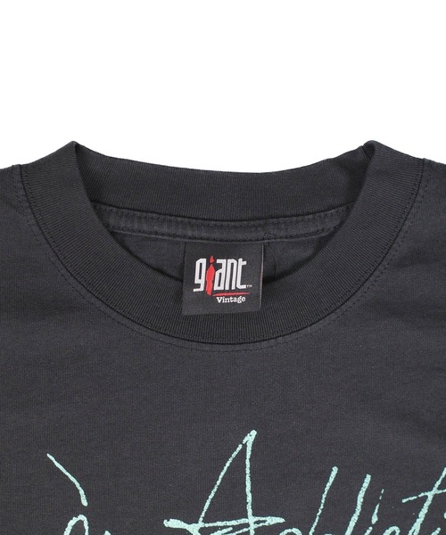 giant Vintage（ジャイアントヴィンテージ）の「【GIANT01】【Giant Vintage/ジャイアント ヴィンテージ】JANES ADDICTION BURNING LADY SCREEN PRINT OVERSIZED BOX SILHOUETTE T-SHIRTS（Tシャツ/カットソー・メンズ・ブラック系その他・LARGE/MEDIUM/SMALL）」の5枚目の写真