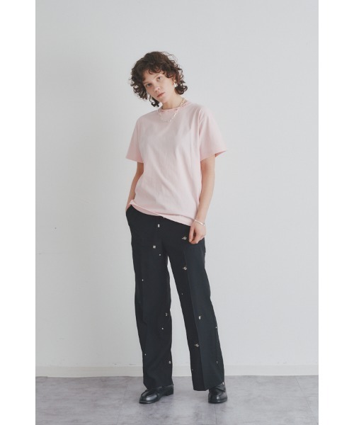 Muel Chic（ミュエルシック）の「Lily embroidery sheer pants  リリーエンブロイダリーパンツ（その他パンツ・レディース・ブラック/ブラウン/ベージュ系その他・MEDIUM/SMALL）」の12枚目の写真