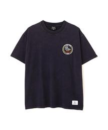【日本限定】Alpha Industries/アルファ インダストリーズ/MILITARY EMBLEM PATCH T‐SHIRT/ミリタリー エンブレム パッチ Tシャツ