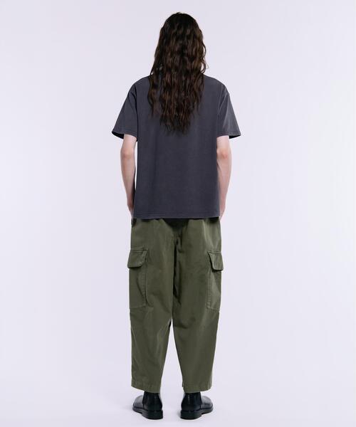 Alpha Industries（アルファインダストリーズ）の「【日本限定】Alpha Industries/アルファ インダストリーズ/MILITARY EMBLEM PATCH T‐SHIRT/ミリタリー エンブレム パッチ Tシャツ（Tシャツ/カットソー・メンズ・ホワイト系2/チャコール/ネイビー・XL/S/2XL/L/M）」の11枚目の写真