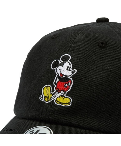 Disney(ディズニー)の「フォーティーセブン【’47】- ディズニー ミッキーマウス キャップ【CLEAN UP Mickey Mouse BLACK 14920270】(キャップ・キッズ・ブラック・ONE SIZE)」の5枚目の写真