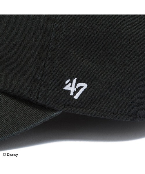 Disney(ディズニー)の「フォーティーセブン【’47】- ディズニー ミッキーマウス キャップ【CLEAN UP Mickey Mouse BLACK 14920270】(キャップ・キッズ・ブラック・ONE SIZE)」の6枚目の写真