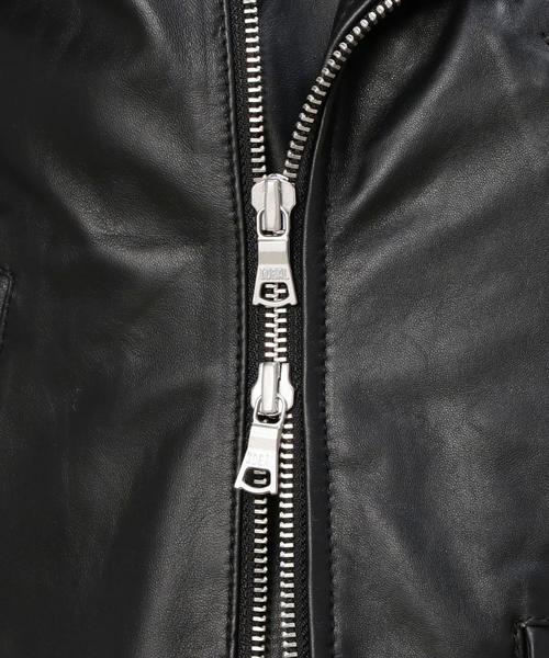 BEAUTY&YOUTH UNITED ARROWS（ビューティーアンドユースユナイテッドアローズ）の「BY シープレザーライダース ◆（ライダースジャケット・レディース・ブラック・SMALL/MEDIUM）」の10枚目の写真