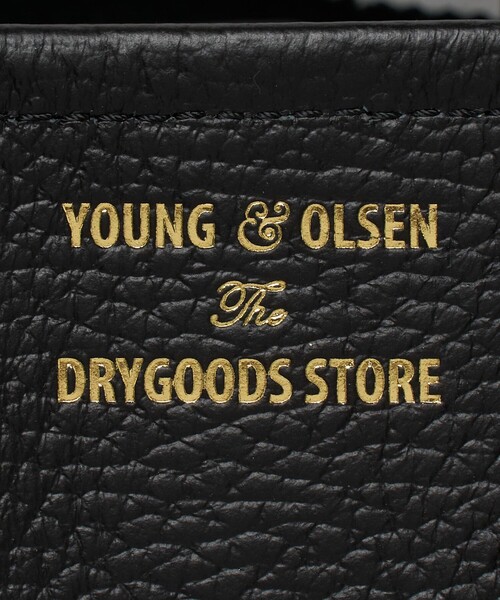 YOUNG&OLSEN The DRYGOODS STORE(ヤングアンドオルセン)の「<YOUNG&OLSEN The DRYGOODS STORE>エンボス レザー トートM トートバッグ(トートバッグ・メンズ・ブラック/グレー系・FREE)」の15枚目の写真