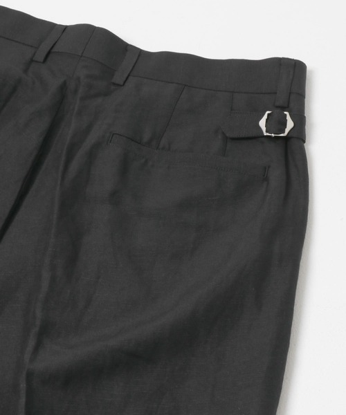 URBAN RESEARCH（アーバンリサーチ）の「new basic　SILK LINEN TROUSER（その他パンツ・メンズ・ブラウン/ブラック・X-LARGE/LARGE/MEDIUM）」の10枚目の写真