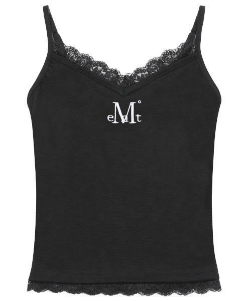 MUCENT(ムセント)の「◇MUCENT◇ブランド直輸入正規品/ガリンレース スリムフィット ノースリーブ GALIN LACE SLIM FIT SLEEVELESS(キャミソール・レディース・グレー/アイボリー/ブラック・FREE)」の7枚目の写真