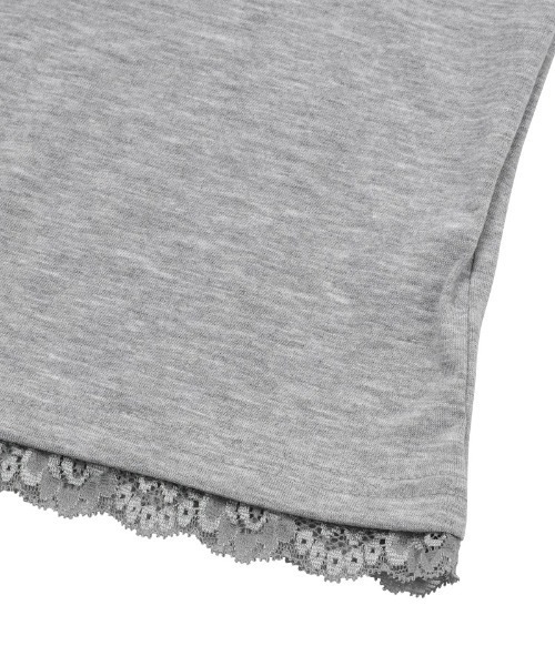 MUCENT(ムセント)の「◇MUCENT◇ブランド直輸入正規品/ガリンレース スリムフィット ノースリーブ GALIN LACE SLIM FIT SLEEVELESS(キャミソール・レディース・グレー/アイボリー/ブラック・FREE)」の16枚目の写真