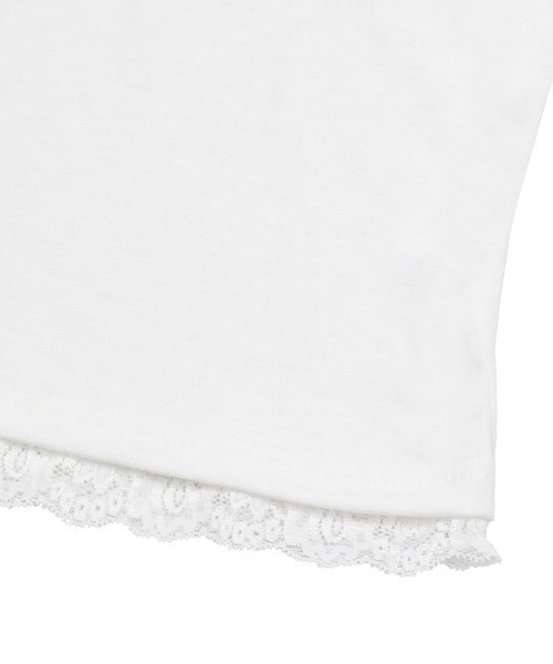 MUCENT(ムセント)の「◇MUCENT◇ブランド直輸入正規品/ガリンレース スリムフィット ノースリーブ GALIN LACE SLIM FIT SLEEVELESS(キャミソール・レディース・グレー/アイボリー/ブラック・FREE)」の12枚目の写真