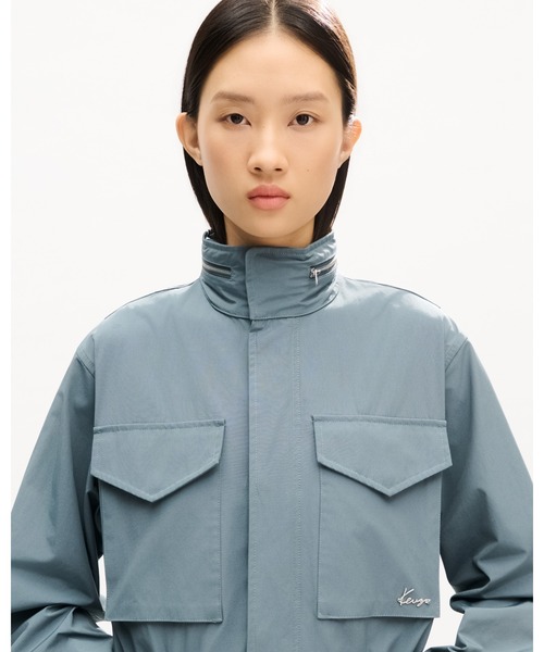 KENZO(ケンゾー)の「ミッドレングス ウインドブレーカー(その他アウター・レディース・グレー系その他・X-SMALL/SMALL)」の3枚目の写真