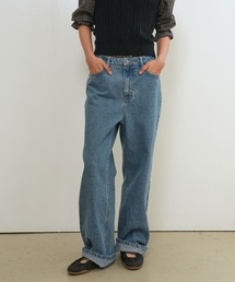 【GENERAL IDEA】セミワイドデニムパンツ / SEMI-WIDE DENIM PANTS