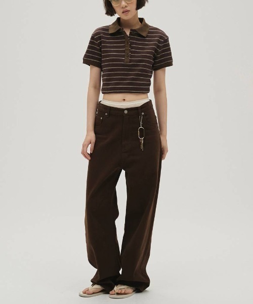 TODAYFUL（トゥデイフル）の「Carys Denim 12611403（その他パンツ・レディース・ブラウン・MEDIUM/LARGE/SMALL/X-SMALL）」の9枚目の写真