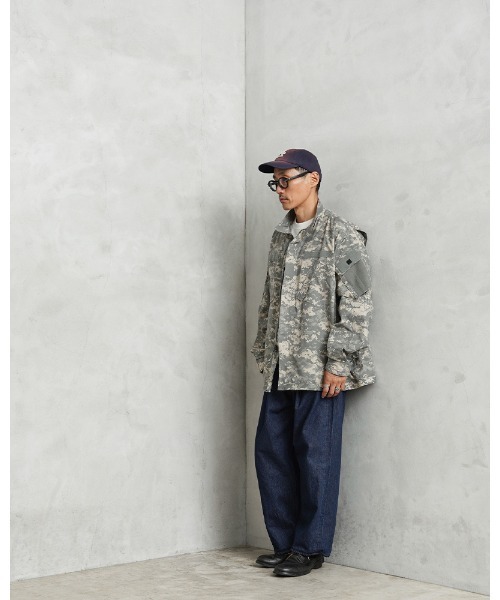 MILITARY（ミリタリー）の「実物 新品 デッドストック 米軍 ACU コンバット ジャケット UCP（ミリタリージャケット・メンズ・グレー系その他・S-Short）」の5枚目の写真