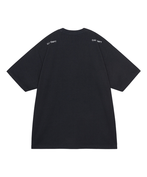 C.E(シーイー)の「C.E / シーイー cavempt AS StackNAV T(Tシャツ/カットソー・メンズ・ブラック・X-LARGE/LARGE/MEDIUM)」の2枚目の写真