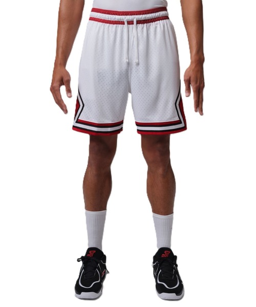 JORDAN BRAND(ジョーダンブランド)の「ジョーダン ジョーダン DF SPRT DMND ショート(その他パンツ・メンズ・ホワイト×レッド・M/L/XL)」の1枚目の写真