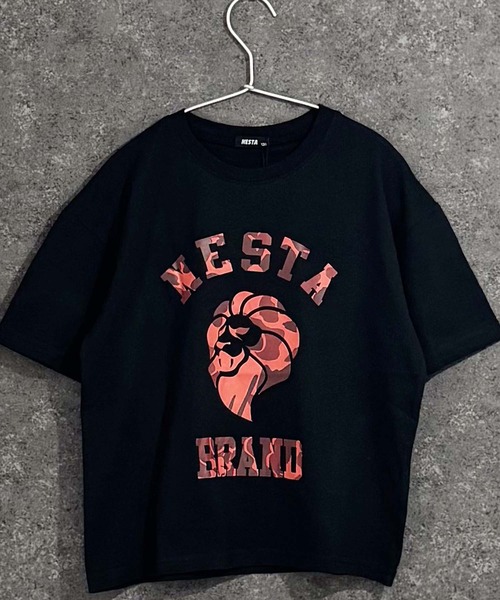 NESTA BRAND(ネスタブランド)の「【NESTA BRAND/ネスタブランド】 接触冷感加工 プリント オーバーサイズBIG T キッズ(NES26-03)(Tシャツ/カットソー・キッズ・ブラック/ダークグリーン/オフホワイト/ホワイト系その他/ブラック系その他/チャコール/ホワイト系その他2/ブラック系その他2・160cm/110cm/120cm/130cm/140cm/150cm)」の6枚目の写真