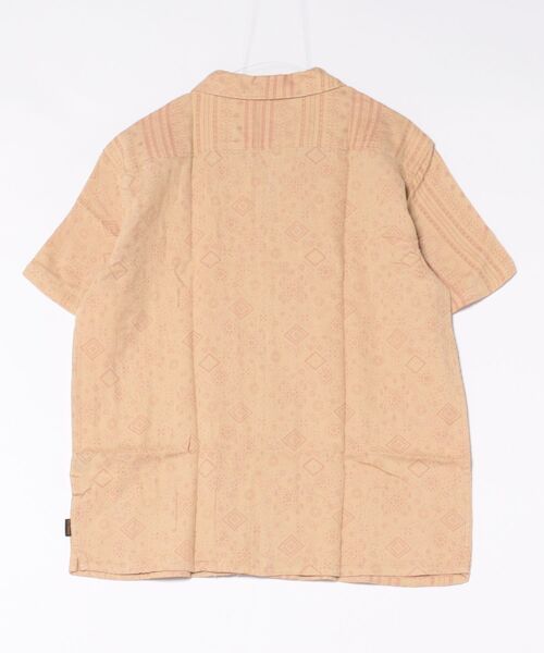 BILLABONG(ビラボン)の「BILLABONG メンズ Garage Nashua Jacquard 半袖シャツ 【2026年夏モデル】(シャツ/ブラウス・メンズ・アイボリー・MEDIUM/LARGE/X-LARGE)」の2枚目の写真