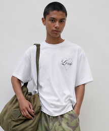 [COLLECTION LINE] ラビーエディトリアル 半袖Tシャツ ホワイト