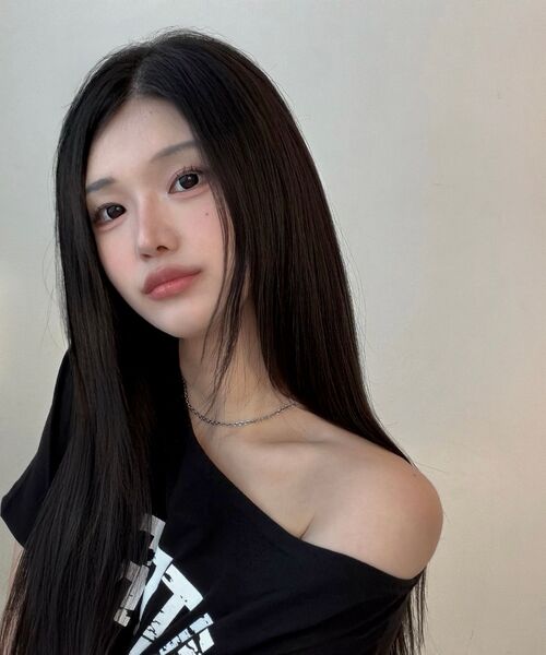 SLEEKGLOW（スリック グロウ）の「HATERS ワンショルダーTシャツ[ブラック]（Tシャツ/カットソー・レディース・その他・FREE）」の6枚目の写真