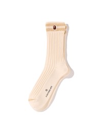 A BATHING APE（アベイシングエイプ）の「CHUNKY RIBBED CREW SOCKS（ソックス/靴下）」