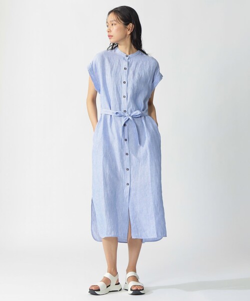 ECOALF(エコアルフ)の「AMATISTA ドレス / AMATISTA DRESS WOMAN(ワンピース・レディース・ブルー系その他2/グリーン系その他2・FREE)」の4枚目の写真