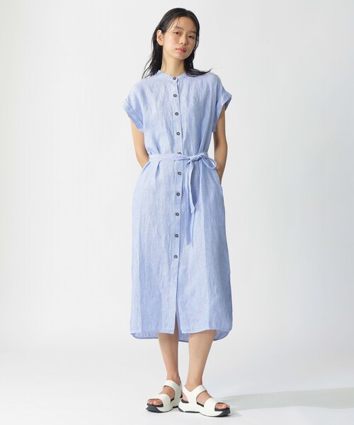 ECOALF(エコアルフ)の「AMATISTA ドレス / AMATISTA DRESS WOMAN(ワンピース・レディース・ブルー系その他2/グリーン系その他2・FREE)」の5枚目の写真