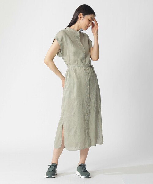 ECOALF(エコアルフ)の「AMATISTA ドレス / AMATISTA DRESS WOMAN(ワンピース・レディース・ブルー系その他2/グリーン系その他2・FREE)」の8枚目の写真