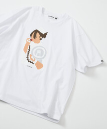 cotton pan（コットンパン）の「COTTON PAN/コットンパン × Firsthand 別注 リラックスフィット プリント クルーネック Tシャツ / ホンノウ（Tシャツ/カットソー）」