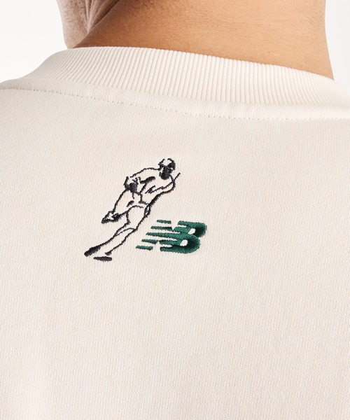 NEW BALANCE(ニューバランス)の「大谷翔平シグネチャーヘンリーネックショートスリーブTシャツ(Tシャツ/カットソー・メンズ・アイボリー/チャコールグレー/ダークグリーン・SMALL/MEDIUM/LARGE/X-LARGE/XX-LARGE/XXX-LARGE)」の7枚目の写真