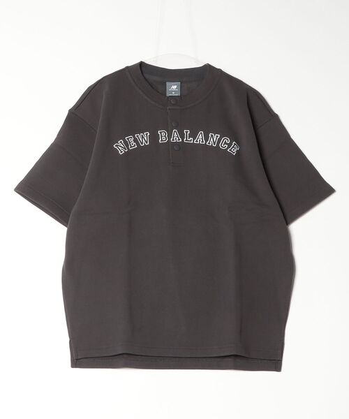 NEW BALANCE(ニューバランス)の「大谷翔平シグネチャーヘンリーネックショートスリーブTシャツ(Tシャツ/カットソー・メンズ・アイボリー/チャコールグレー/ダークグリーン・SMALL/MEDIUM/LARGE/X-LARGE/XX-LARGE/XXX-LARGE)」の16枚目の写真