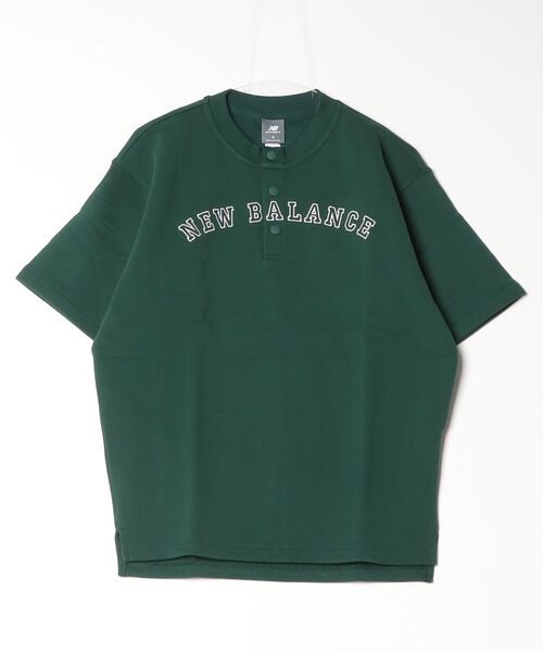 NEW BALANCE(ニューバランス)の「大谷翔平シグネチャーヘンリーネックショートスリーブTシャツ(Tシャツ/カットソー・メンズ・アイボリー/チャコールグレー/ダークグリーン・SMALL/MEDIUM/LARGE/X-LARGE/XX-LARGE/XXX-LARGE)」の22枚目の写真