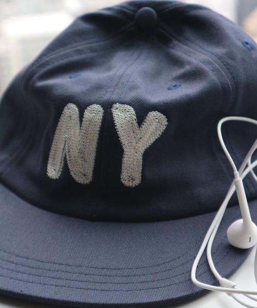RAGEBLUE(レイジブルー)の「【COOPERSTOWN BALL CAP】別注/ステッチロゴキャップ(キャップ・メンズ・その他5/ネイビー/ブラック・FREE)」の3枚目の写真