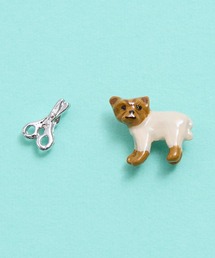 gargle（ガーグル）の「gargle ガーグル：アニマルシリーズ　サマーカットポメラニアン　犬　ドック　ピアス（ピアス（両耳用））」