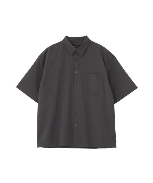 CRAFT STANDARD BOUTIQUE(クラフトスタンダードブティック)の「接触冷感/吸水速乾/UVカット レギュラーカラー半袖シャツ(シャツ/ブラウス・メンズ・ブラック/チャコールグレー・M/L)」の18枚目の写真