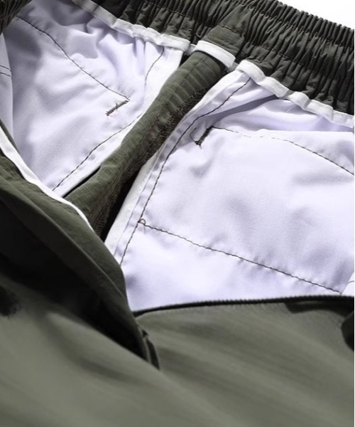 DOUBLE STEAL(ダブルスティール)の「DSビッグポケットカーゴショーツ(カーゴパンツ・メンズ・カーキ/ブラック・X-LARGE/LARGE/MEDIUM)」の7枚目の写真