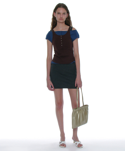 PARTIMENTO WOMEN(パルティメントウィメン)の「マルチプル3PACKレイヤードトップ_ブルー(Tシャツ/カットソー・レディース・その他・SMALL)」の9枚目の写真