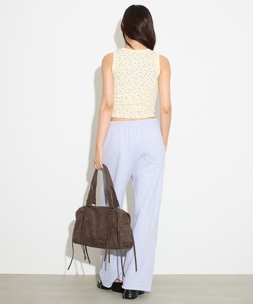 3.3 Field Trip (3.3フィールドトリップ)の「3.3 Field Trip/スターモチーフタンク(Tシャツ/カットソー・レディース・グレー/ネイビー/イエロー・FREE)」の8枚目の写真