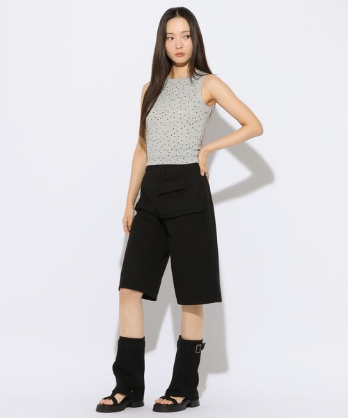 3.3 Field Trip (3.3フィールドトリップ)の「3.3 Field Trip/スターモチーフタンク(Tシャツ/カットソー・レディース・グレー/ネイビー/イエロー・FREE)」の16枚目の写真