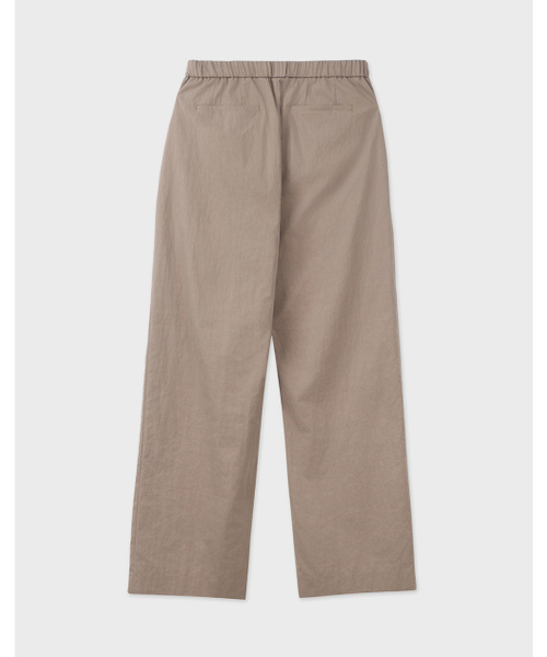 WORK ON BODY OFF（ワークオンボディオフ）の「クーラ セミワイド コットンバンディングパンツ [ベージュ]（その他パンツ・メンズ・ベージュ・MEDIUM/LARGE/X-LARGE）」の8枚目の写真