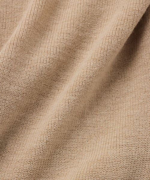 UNFOLLOW(アンフォロー)の「【FOLL / フォル】suvin cotton fine wool wardrobe sweater(ニット/セーター・メンズ・グレー/ベージュ・2/3)」の5枚目の写真