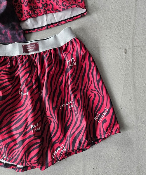 WESTBOY(ウエストボーイ)の「Y2K ユニセックス 総柄プリント イージーショートボクサーパンツ WO26W3UW14(ボクサーパンツ・メンズ・レッド系その他/レッド/ブラック・XL/L)」の5枚目の写真