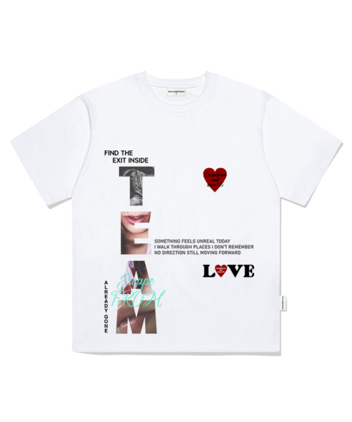 ESCAPEFROM(エスケープフロム)の「EXIT INSIDE プリントオーバーサイズ半袖Tシャツ グレー(Tシャツ/カットソー・レディース・その他・LARGE/MEDIUM/SMALL)」の3枚目の写真
