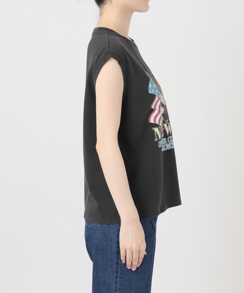 GOOD ROCK SPEED(グッドロックスピード)の「GOOD ROCK SPEED / グッドロックスピード GS ORIGINAL N/S Tshirt(Tシャツ/カットソー・レディース・ブラック/ブラウン・FREE)」の12枚目の写真