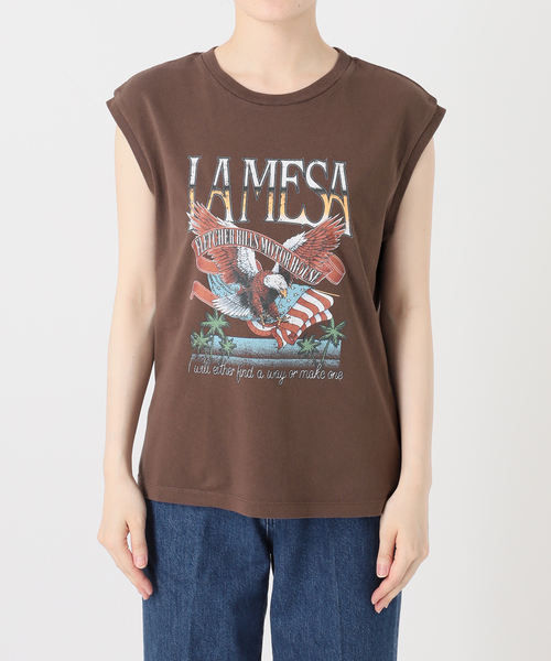 GOOD ROCK SPEED(グッドロックスピード)の「GOOD ROCK SPEED / グッドロックスピード GS ORIGINAL N/S Tshirt(Tシャツ/カットソー・レディース・ブラック/ブラウン・FREE)」の18枚目の写真
