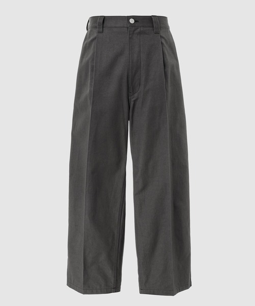 COMME des GARCONS HOMME（コム デ ギャルソン・オム）の「COTTON SERGE PLAIN BAGGY PANTS（スラックス・メンズ・チャコールグレー/ブラック・XS/S/M/L）」の2枚目の写真