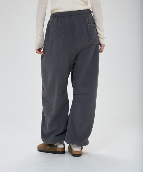 full/fill.（フルフィル）の「fleece easy pants / フリースイージーパンツ（その他パンツ・レディース・グレー/ベージュ・FREE）」の4枚目の写真