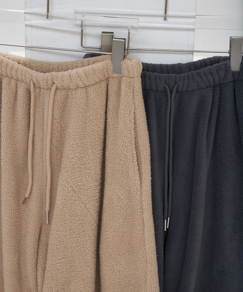 full/fill.（フルフィル）の「fleece easy pants / フリースイージーパンツ（その他パンツ・レディース・グレー/ベージュ・FREE）」の20枚目の写真