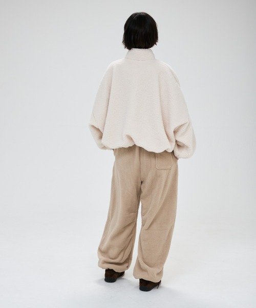 full/fill.（フルフィル）の「fleece easy pants / フリースイージーパンツ（その他パンツ・レディース・グレー/ベージュ・FREE）」の14枚目の写真
