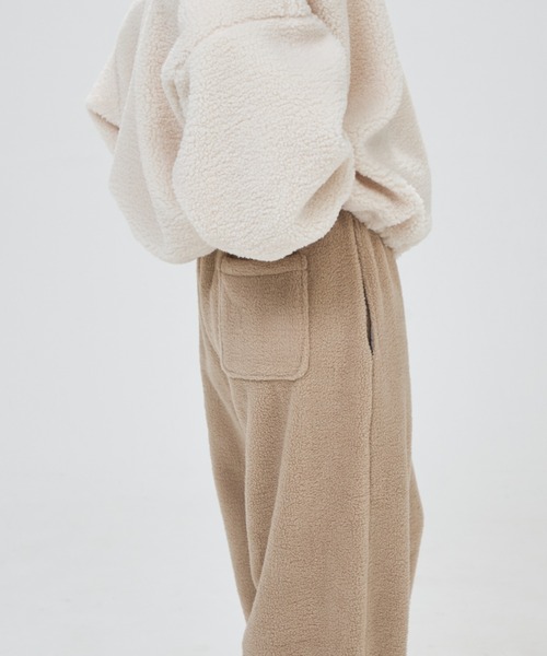 full/fill.（フルフィル）の「fleece easy pants / フリースイージーパンツ（その他パンツ・レディース・グレー/ベージュ・FREE）」の15枚目の写真